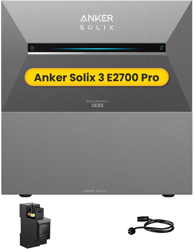 anker-solix-solarbank-3-e2700-pro-bp2700-smart-meter Anker SOLIX Solarbank 3 E2700 Pro + BP2700 + Smart Meter – Bild 1